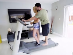 Enthousiasteling, Amerikaans, Grote mammen, Handbeurt, Doordringend, Gezichtspunt, Kut duiken, Bekijker