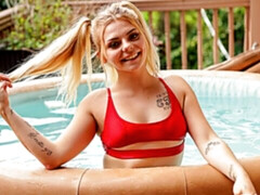 Belle grosse femme bgf, Gros cul, Blonde, Sucer une bite, Léchez, Chatte, Adolescente, Nénés