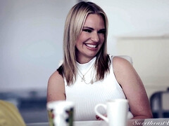 茶髪の, 巨乳な, 指いじり, キス, 自然山雀, 剃毛, 三人, 締まりの良い