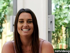 Leie, Arsch, Blasen, Hundestellung, Fett, Hd, Natürlichen titten, Pov