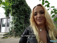 Verga grande, Rubia, Sexo duro, Al aire libre, Pov, Público, Realidad, Tetas