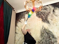 Blonde, Hd, Mère que j'aimerais baiser, Mamelons, Orgasme, Solo, Jouets, Uniforme