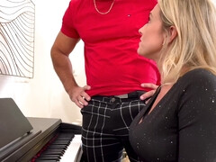 Blondine, Blasen, Aufs gesicht abspritzen, Französisch, Hardcore, Hd, Student, Lehrer