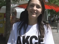 お尻, フェラチオ, 茶髪の, 手コキする, ハメ撮り, ティーン, オッパイの