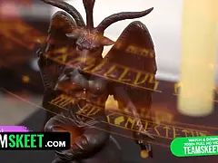 Hd, Naine, Rousse roux, Jarretelles, Tabou, Adolescente, Plan cul à trois, Nénés