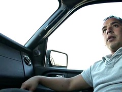 Grosse bite, Brunette brune, Bukkaké, Tir de sperme, Faciale, Hard, Pov, Nénés