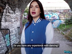 Public Agent Presents: You Could Be A Dancer - Hot Brunette Apra Shay