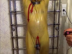 Bondage discipline sadomasochisme, Gebondenheid, Homo, Handbeurt, Hongaars, Latex, Masseren, Masturbatie