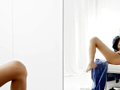 ブロンド, ヨーロピアン, 女, Hd, ハンガリー人, オナニー, おもちゃ, バイブレーター