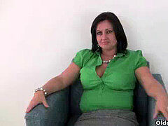 Britisch, Geile alte tussi, Hausfrau, Reif, Nylon, Strumpfhose, Strümpfe