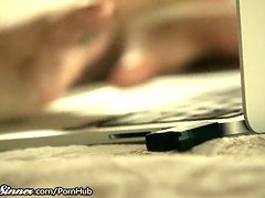 お尻, 美人, 茶髪の, ディルド, Hd, ペニスバンド, ティーン, おもちゃ