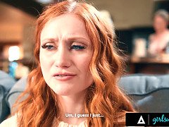 Tetas grandes, Amarrada, Dominacion femenina, Lesbiana, Lamidas, Madres para coger, Pelirrojo, Nalgadas