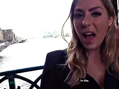 Enthousiasteling, Grote lul, Grote mammen, Blond, Sperma, Groep, Latijnse vrouw, Masseren