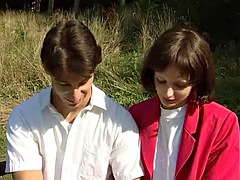 Семяизвержение, Немки, Массаж, Нейлон, На природе, Молоденькие, Сиськи, Винтаж