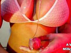 Leie, Grosse titten, Braunhaarige, Spermaladung, Handjob, Hd, Natürlichen titten, Titten