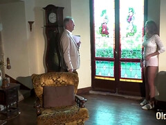 Teen Candy Red Loves Old Male Pole