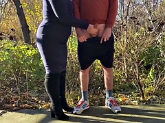素人, ぽっちゃり, イく瞬間, 熟年, アウトドア, 公共, ロシア人, オッパイの