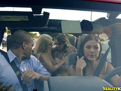 Sucer une bite, Groupe, De plein air, Adolescente