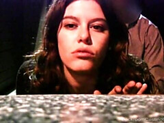 Enthousiasteling, Grote lul, Grote mammen, Pijpbeurt, Jurk, Buiten, Gezichtspunt, Tiener