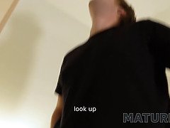 茶髪の, エロ熟女, チェコ, 毛深い, Hd, 熟年, オマンコ, ストッキング