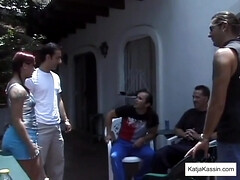 Минет, Сперма на лице, Секс без цензуры, Киски, Молоденькие, Втроем, Сиськи, Влажная