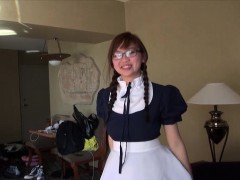 Asiatique, Hd, Japonaise, Pov, Adolescente, Uniforme
