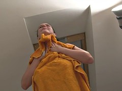 Leie, Tussi, Grosse titten, Öffentlich, Dusche