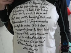 Amateur, Negro, Novia, Bragas, Perforación, Coño, Fumando, Alto