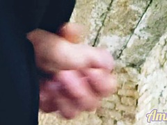 Amateur, Tir de sperme, Européenne, Homosexuelle, Masturbation, Public, Douche, Solo