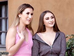 Grote kont, Grote mammen, Blond, Oudere vrouw, Likken, Moeder die ik wil neuken, Feest, Tiener