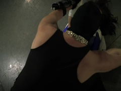 Gros cul, Gros seins, Brunette brune, Domination, Femme dominatrice, Poilue, Chatte, Tabou