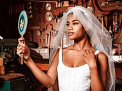 ブロンド, フェラチオ, バック, 手コキする, 異人種間, 下着, ティーン, 三人