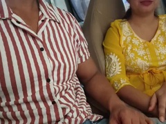 美人, デカチン, 車, カップル, 言葉責め, インド人, アウトドア, 公共