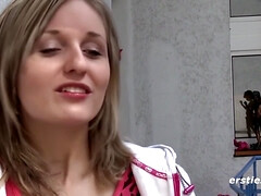 Blonde Baker Alexa Loves To Knead Herself