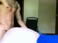 Leie, Arsch, Braunhaarige, Hundestellung, Netzkamera