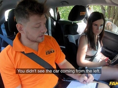 Fake Driving School - Teenager Learner With Fellatio Skills 1 - Michael Fly