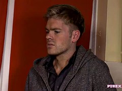 PURE XXX FILMS Busty blonde cheating on her BF