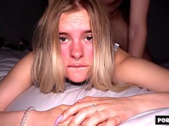 Amateur, Blonde, Hd, Orgasme, Chevaucher, Rugueux, Criant, Adolescente