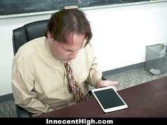 18 ans, Gros seins, Mixte, Collège université, Maigrichonne, Professeur, Adolescente, Uniforme