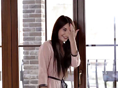 18 jaar, Pijpbeurt, Bruinharig, Handbeurt, Kut duiken, Russisch, Mager, Tiener