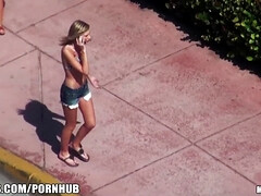 FIT blonde bombshell is invited over by her fuck buddy