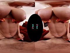 He ll be back soon ft. Rachael Cavalli: Big Tits, Big Ass  Blowjob VR Porn