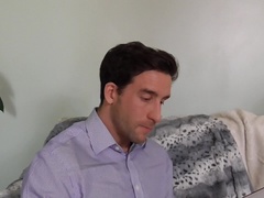 Big breasted British housewife gets fucked in her hairy pussy