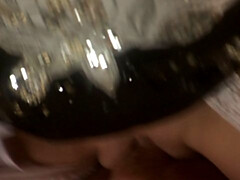 Anaal, Grote kont, Grote lul, Blond, Sperma shot, Sperma in gezicht, Hakken, Geschoren