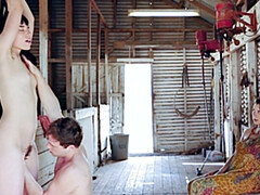 デカチン, フェラチオ, 女, フェティッシュ, 毛深い, 小柄, オッパイの, のぞき