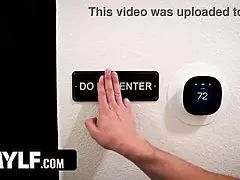 Gebondenheid, Sperma in gezicht, Hd, Leer, Moeder die ik wil neuken, Straf, Slaaf, Stiefmoeder