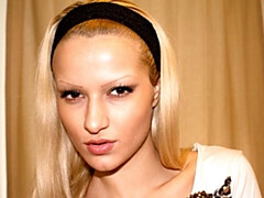 Rubia, Mamada, Pajear, Masturbación, Tetas naturales, Flaco, Adolescente, Tetas