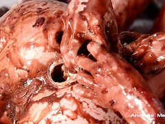 Gros cul, Gros seins, Garce, Brunette brune, Fétiche, Lesbienne, Plan cul à trois, Jouets