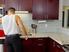 Raunchy Slut Cheats wt Arousing Gay Landlord