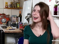 素人, 茶髪の, ドイツ人, オナニー, 一人, オッパイの